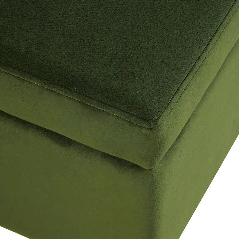 Banc de rangement avec pieds en métal