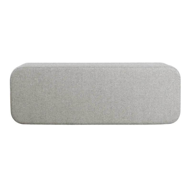 Banc de rangement avec pieds en métal