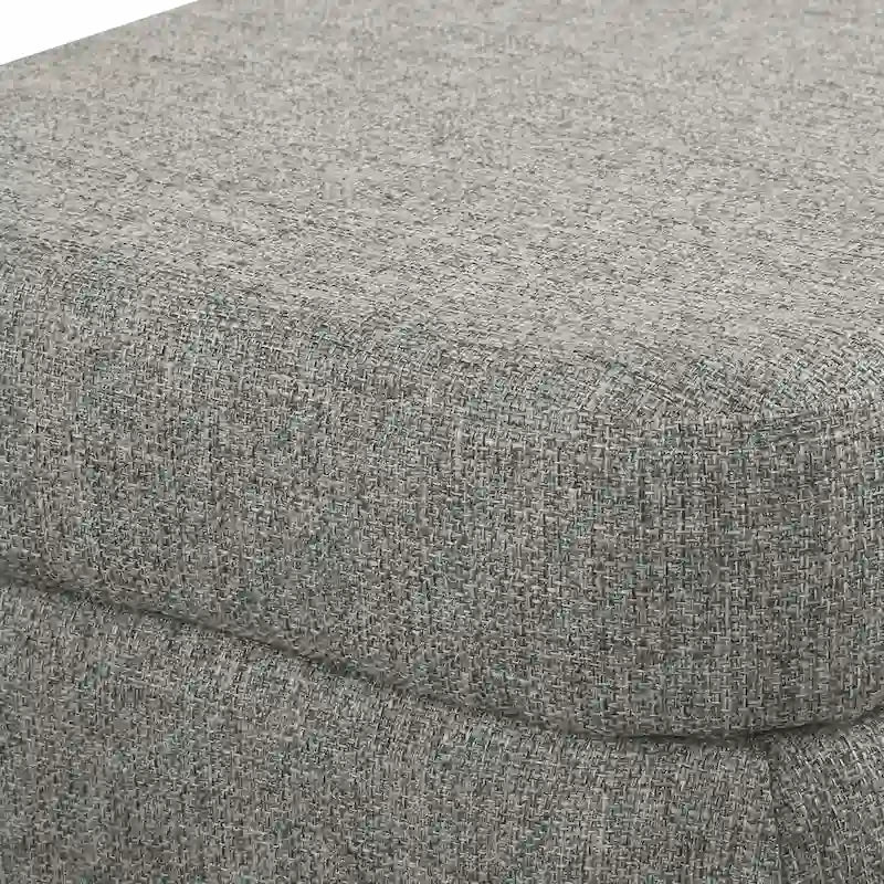Banc de rangement avec pieds en métal