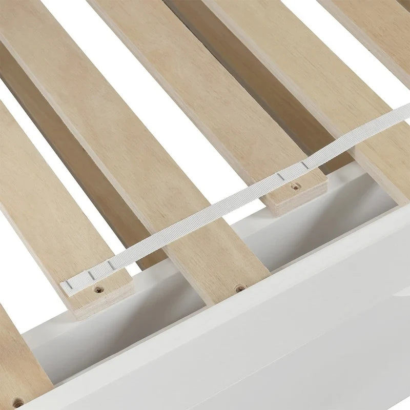 Lit de repos extensible en bois massif avec lit gigogne