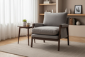 Mid-Century Armchair in Interior Scene